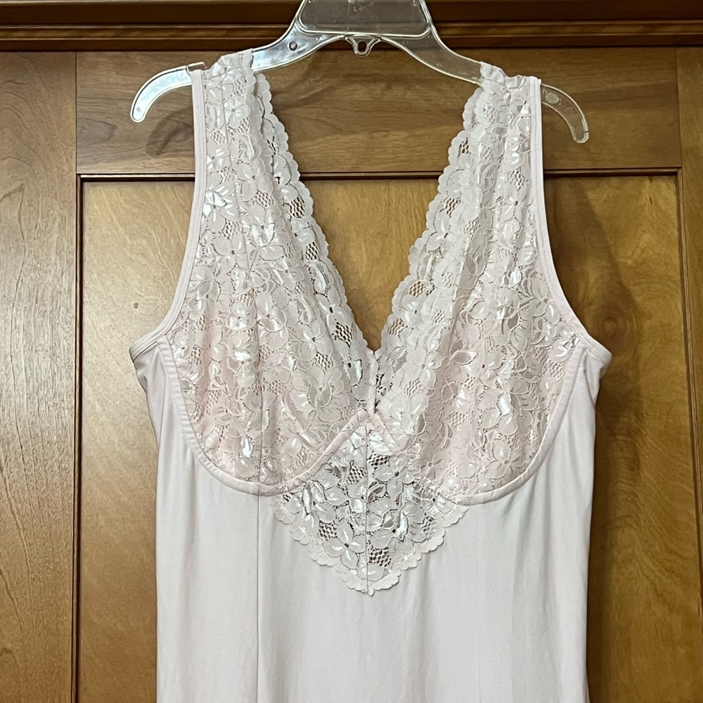 Soft Surroundings Lace Nightgown Light Pink Size XL - Picture 2 of 7